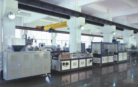 Single Screw Profile Extrusion Line