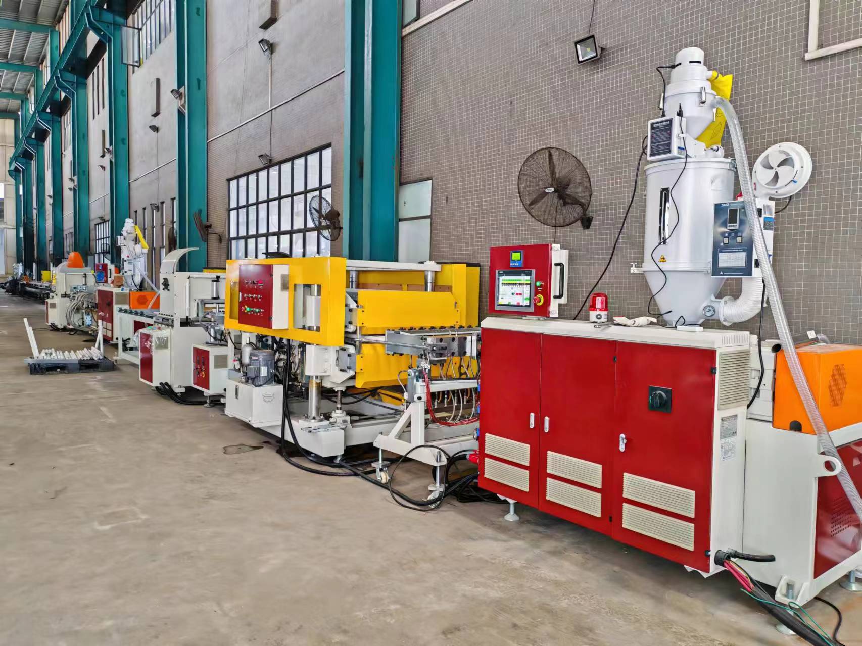 Multi-cavity Solid Rod Extruison Line
