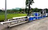 PVC cable trunking machine